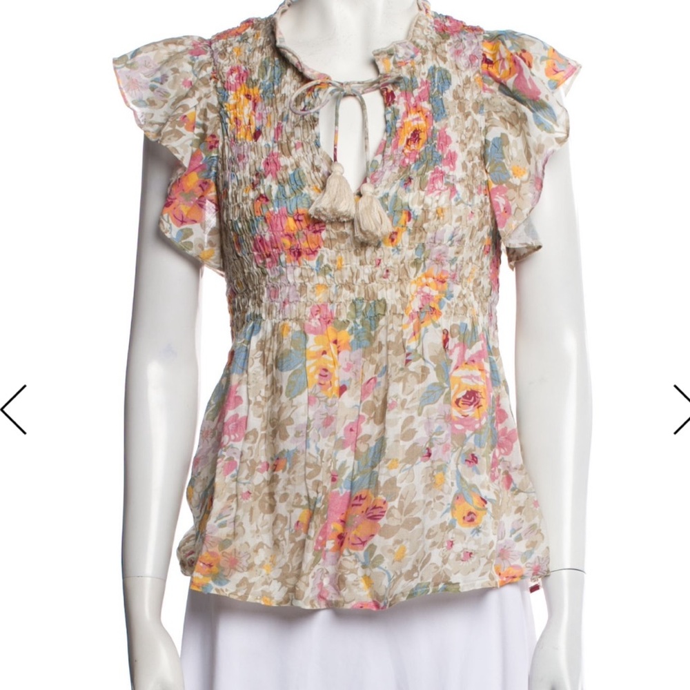 Sea NY Floral Top, Size 6, VGUC